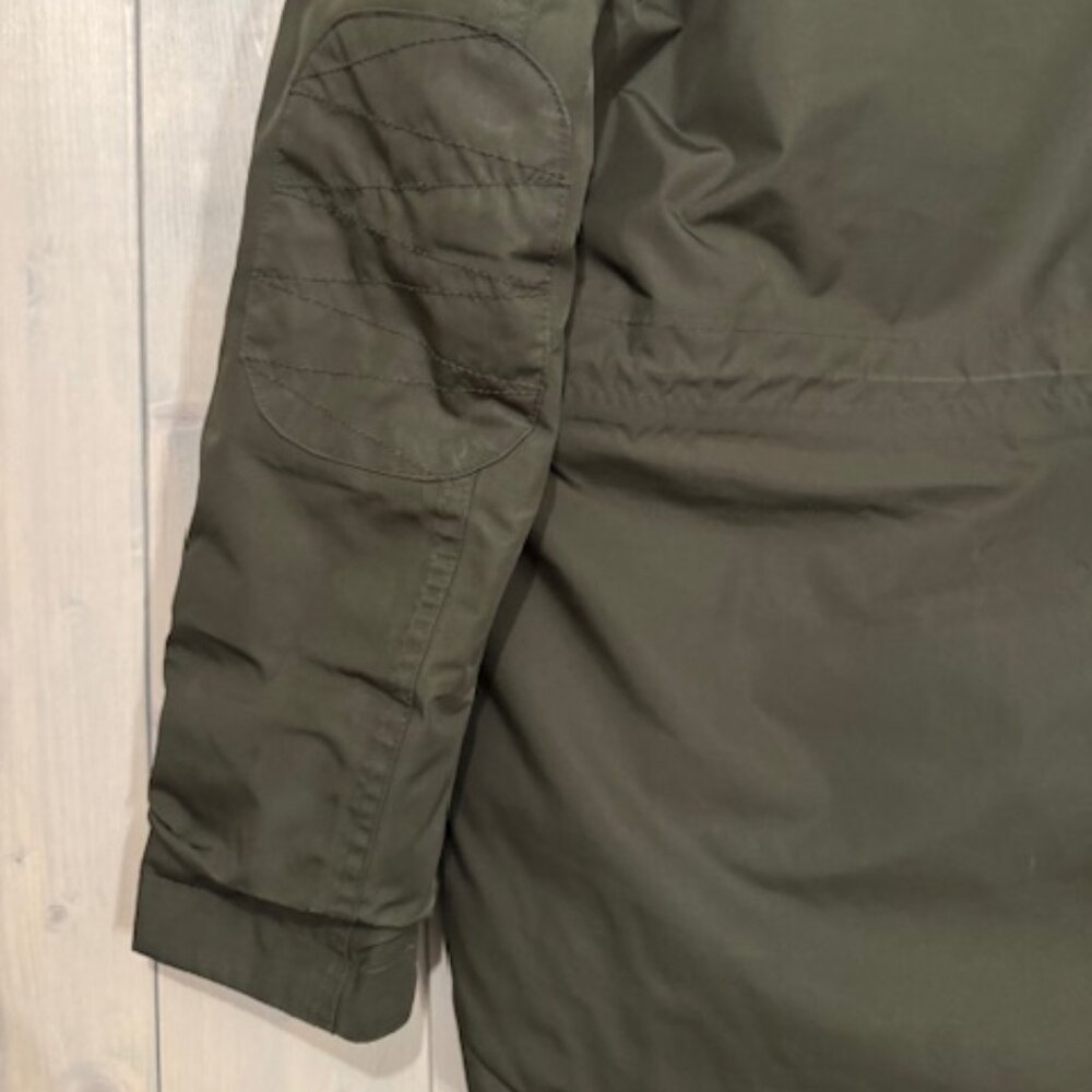 Lands End Expedition Down Sherpa Parka Jacket Fur Olive 14 - 16 IMPERFECTIONS - Picture 14 of 16